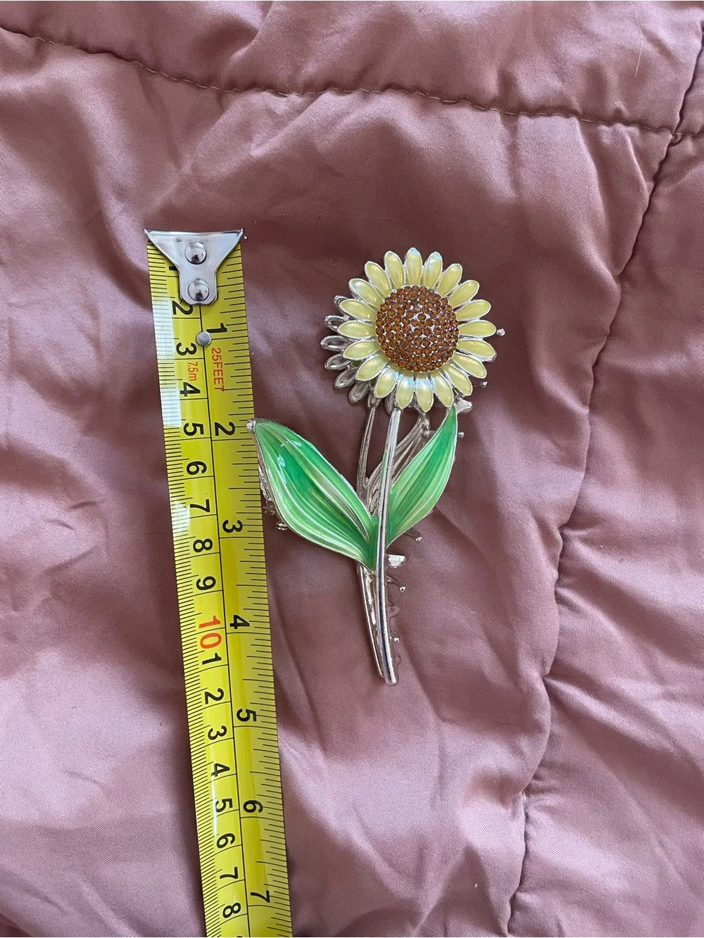Sunflower Claw Clip